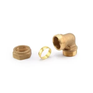 Codo de Bronce DN22x1/2"